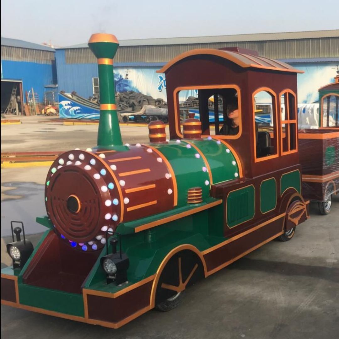 Toy train ride